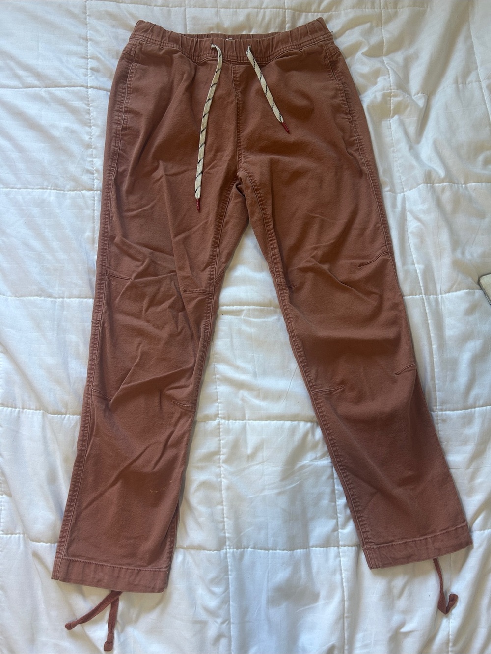 Topo Designs Women's dirt Pants in Rust color